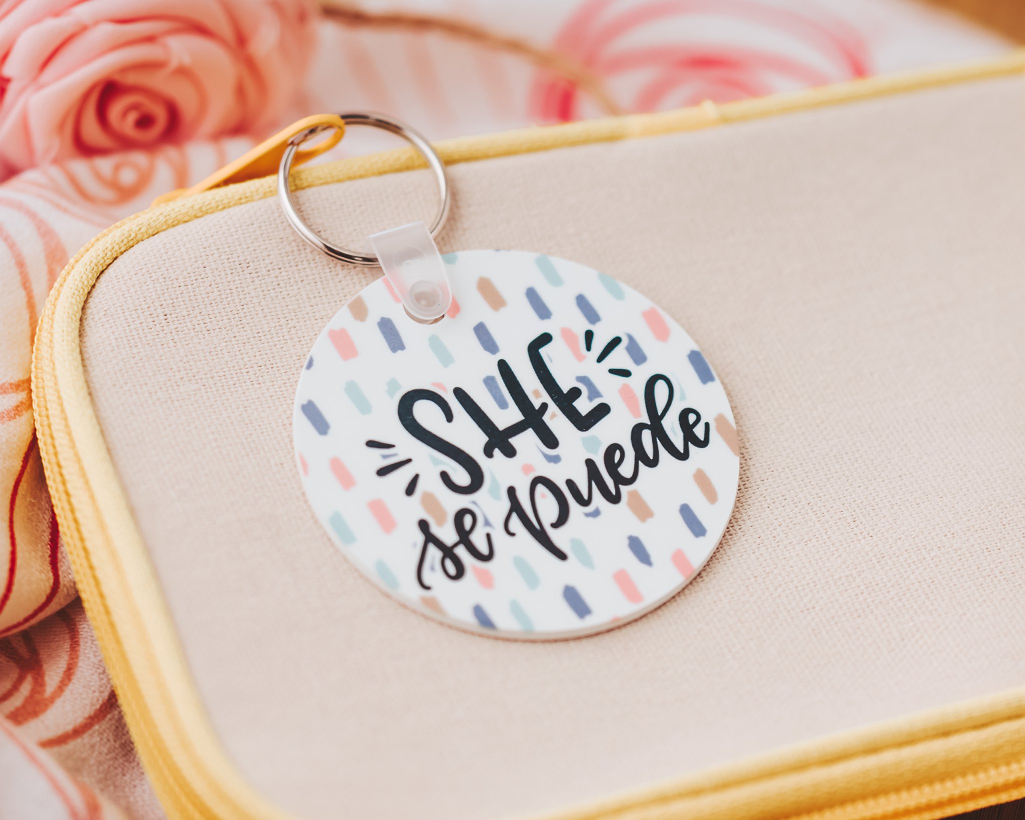 She Se Puede Keychain